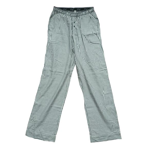 NWT Victoria’s Secret Pajama Pants Green Stripe Deep Forest XS Lounge Cozy Chic - Picture 4 of 6